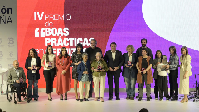 Archivo - Edición de 2025 del Premio de Boas Prácticas en Servizos Sociais, de la Diputación de A Coruña.