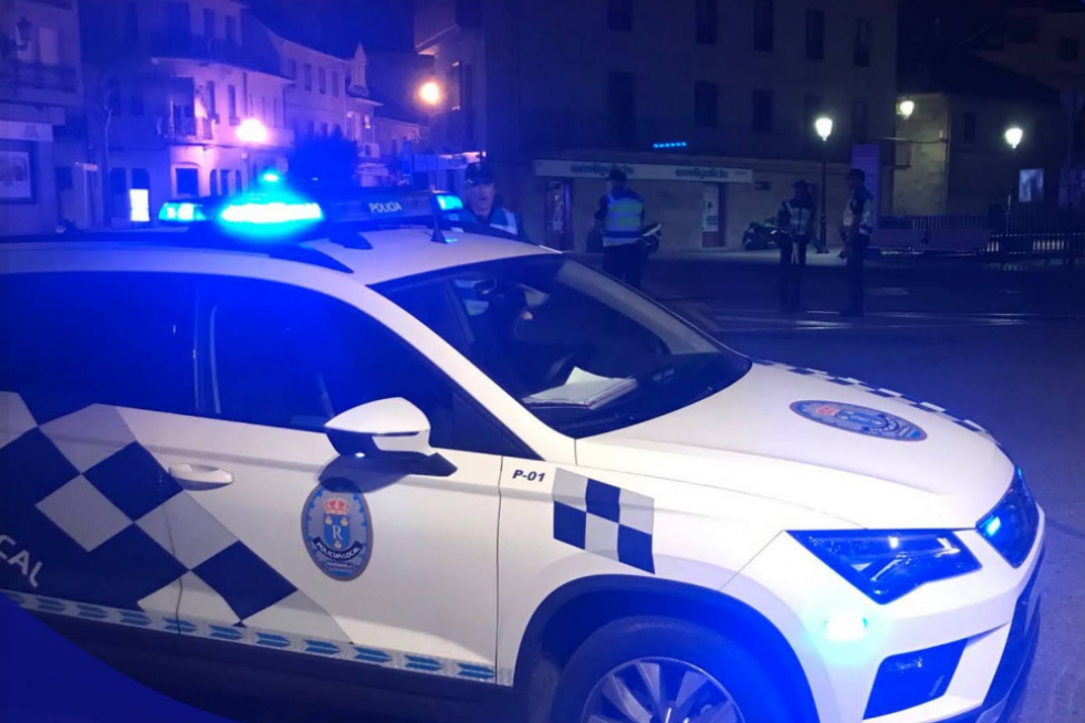 Coche de la Policía Local de Redondela