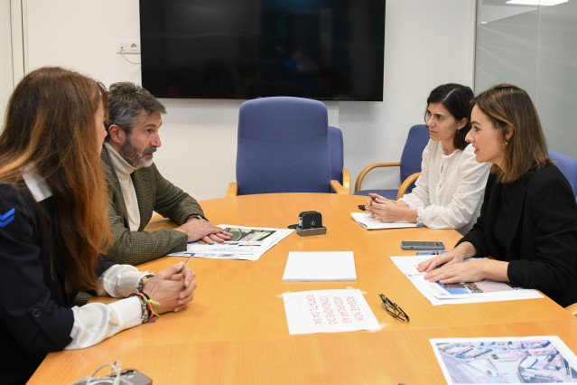 Reunión entre la Xunta y el alcalde de Vilagarcía, Alberto Varela