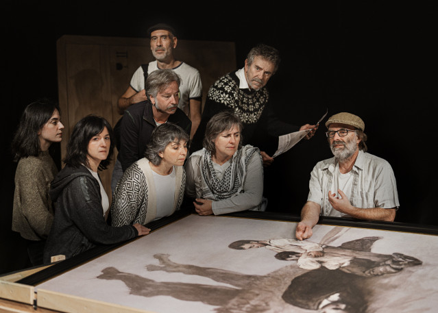 Chévere estrena en el 20 de febrero en Santiago su obra 'Ictus (anatomía de 'A derradeira leición' de Castelao)'