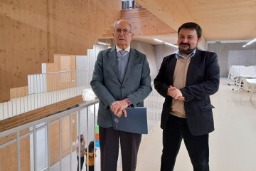 Los autores del estudio, Luis Espada, y Víctor Manuel Martínez Cacharrón.