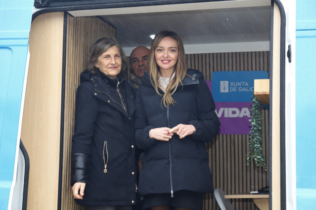 La conselleira de Política Social e Igualdade, Fabiola García, en un CIM