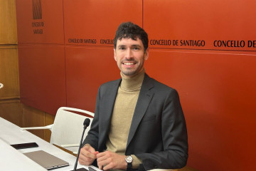 El concejal de Urbanismo, Iago Lestegás, en rueda de prensa, a 11 de febrero de 2026.