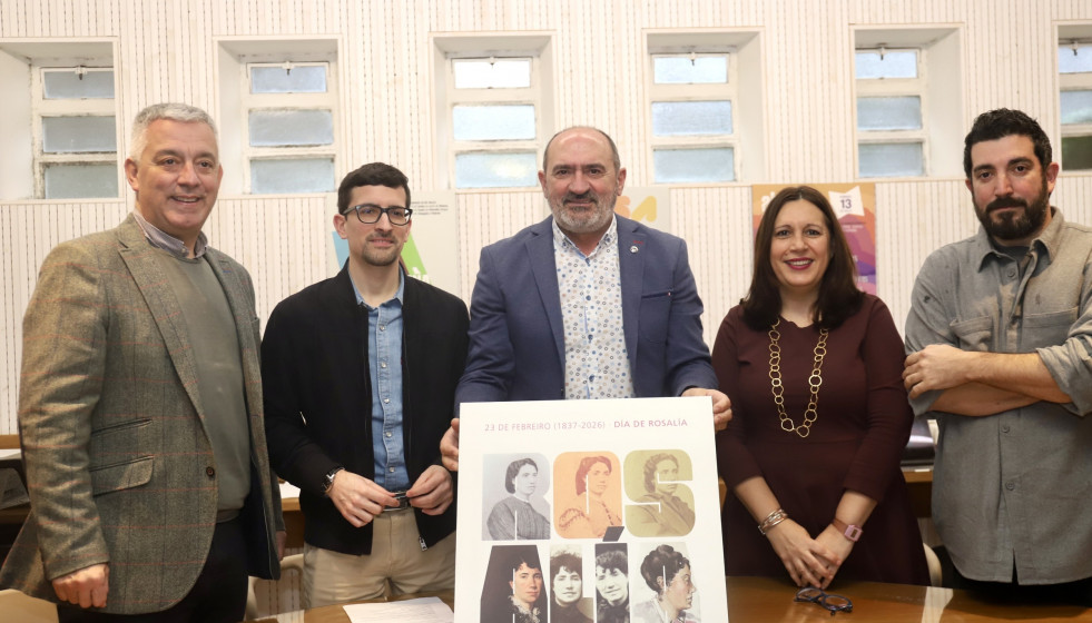 Presentación de los actos con motivo del Día de Rosalía
