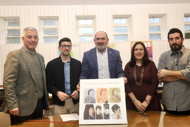 Presentación de los actos con motivo del Día de Rosalía