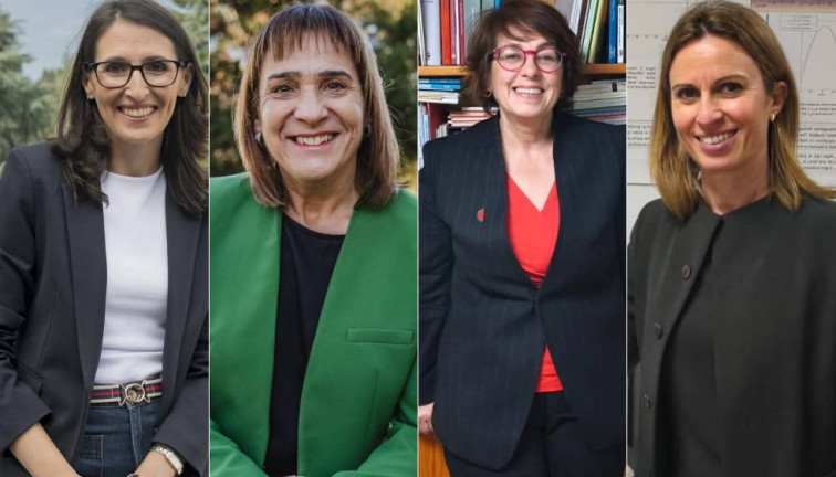 Histórica jornada en la USC: cuatro mujeres aspiran a convertirse en la primera rectora de la universidad