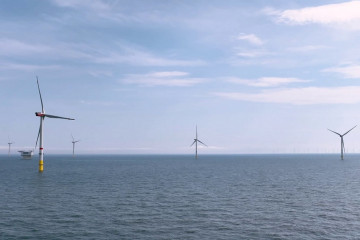 Archivo - El parque eólico marino Baltic Eagle
