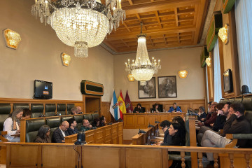 Debate del estado de municipio en Santiago de Compostela, a 12 de febrero de 2026.