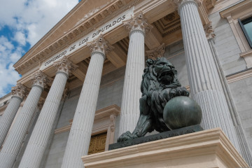 Archivo - Fachada del Congreso de los Diputados, a 19 de septiembre de 2023, en Madrid (España).