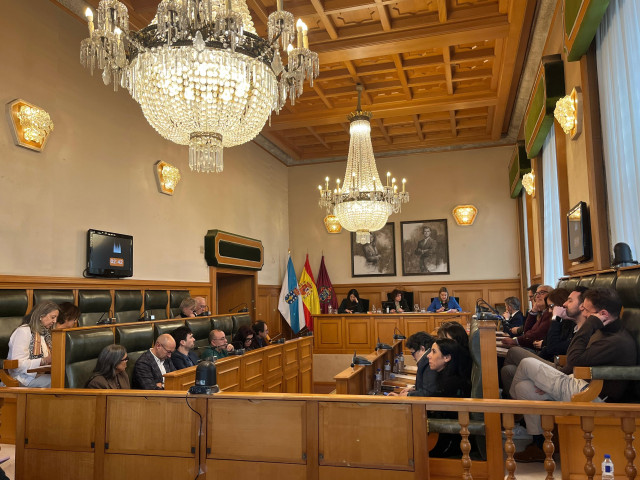 Debate del estado de municipio en Santiago de Compostela, a 12 de febrero de 2026.