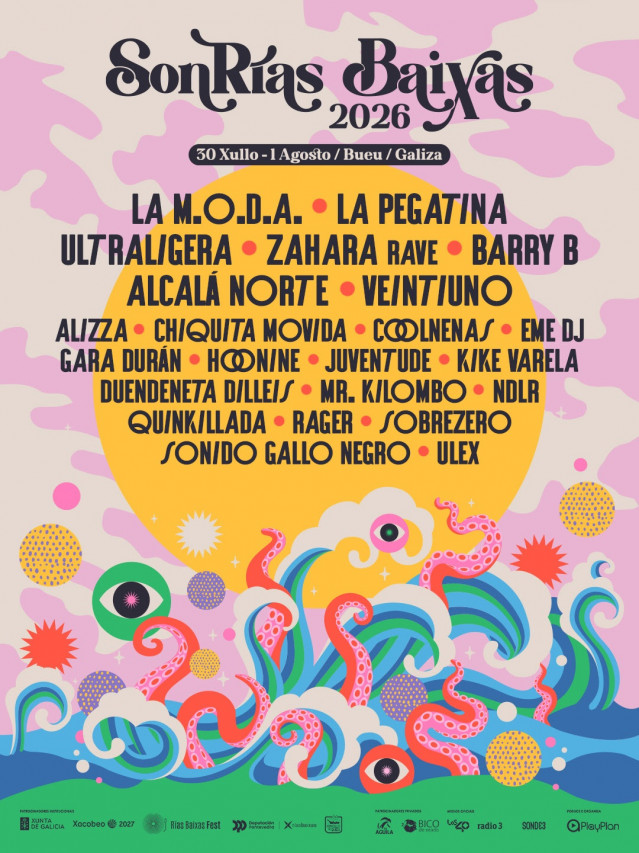 Cartel del Son Rías Baixas 2026.