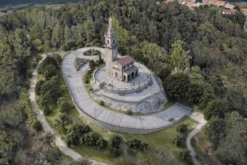 Recreación de las obras de la ermita de A Guía.