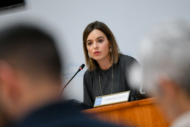 La directora xeral de Mobilidade, Judit Fontenla