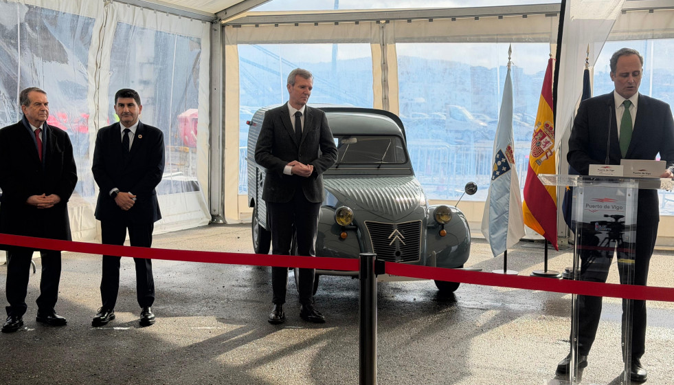 Imagen del acto de este viernes en el Puerto.