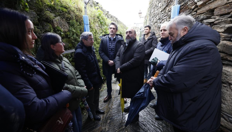 La Xunta destinará 150.000 euros a reparar los daños provocados por la lluvia en la muralla romana de Lugo