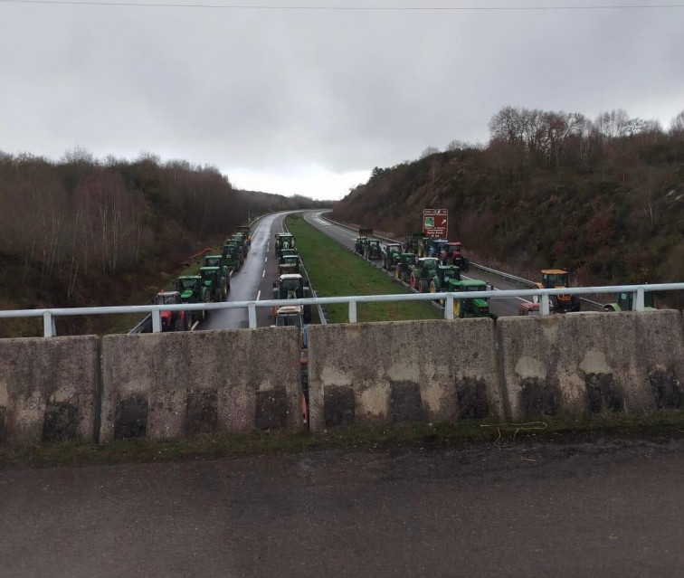 Cortes de tráfico a partir del lunes por las obras del viaducto de la autopista Dozón-Ourense sobre la A-52