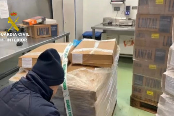 Inmovilizadas 186 toneladas de pescado congelado en Marín (Pontevedra) tras superarse la fecha de consumo preferente.