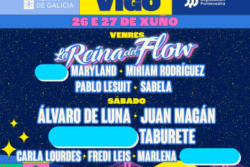 Imagen de los artistas del Galicia Fest.