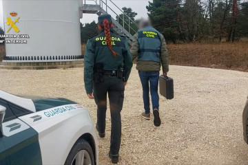 Detenidos por homicidio imprudente los dos amigos del joven fallecido en un aerogenerador en Burgos