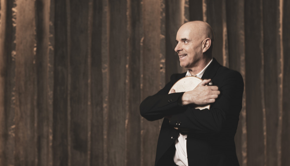 El artista Xabier Díaz