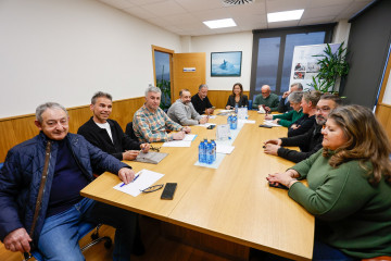 La conselleira do Mar, Marta Villaverde, se reúne con la Asociación Galega de Comercializadores de Mariscos (Agacomar) y con la Federación Provincial de Cofradías de Pescadores de Pontevedra.