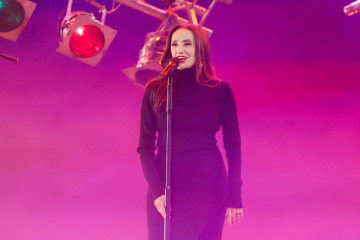 Luz Casal durante la segunda final del Benidorm Fest 2026, a 12 de febrero de 2026, en Benidorm, Comunidad Valenciana.