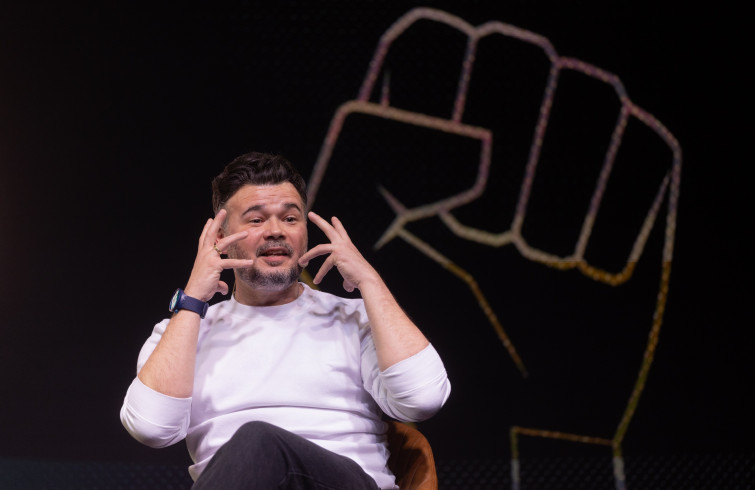 Lleno inesperado de Rufián en su intento de unir a la izquierda para las próximas elecciones