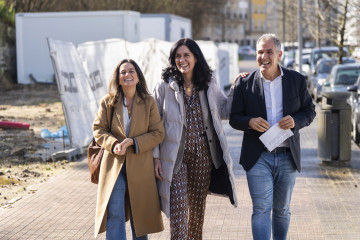La secretaria general del PPdeG visita Pontevedra.