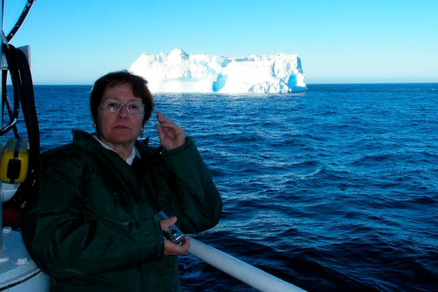 La oceanógrafa Aida Fernández.