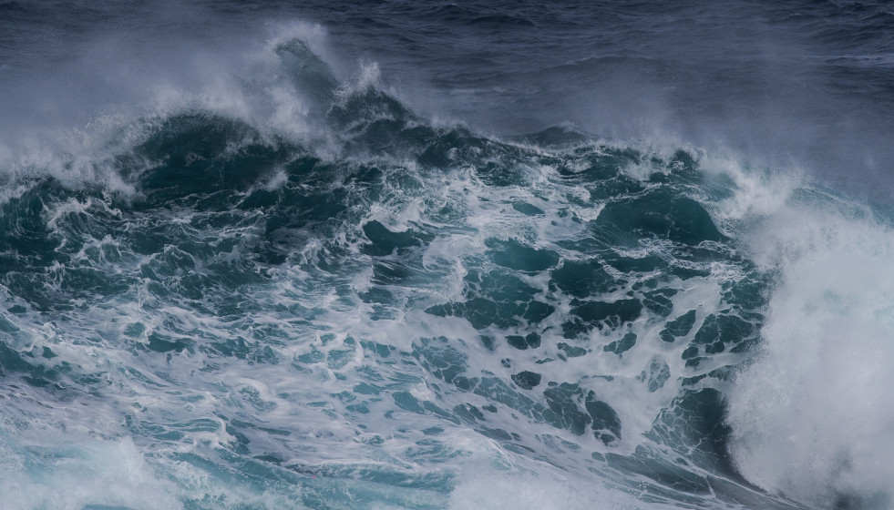 Archivo - Estado del mar en Valdoviño debido al temporal por el que se ha activado la alerta naranja, a 3 de diciembre de 2025, en A Coruña, Galicia.