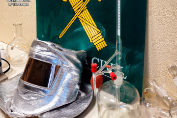 Objetos sustraídos en la central de ciclo combinado de Sabón, en Arteixo.