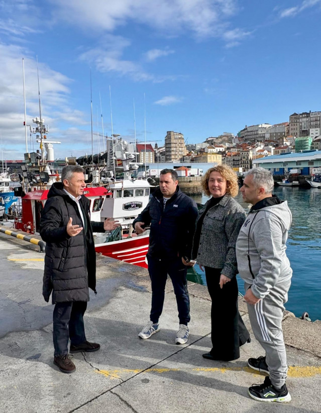 Los diputados del PPdeG Michel Hidalgo y Felisa Rodríguez.