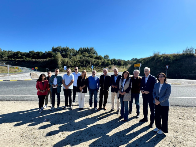 Senadores de PP de Lugo en la A-54