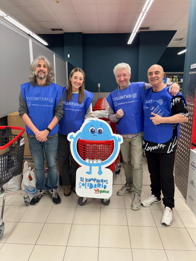 Imagen de voluntarios de Banco de Alimentos.
