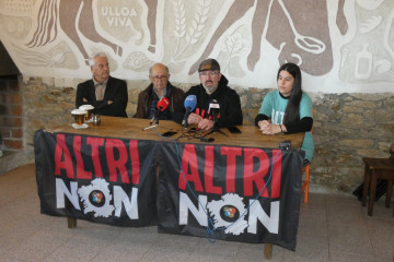 Rueda de prensa de la Plataforma Ulloa Viva