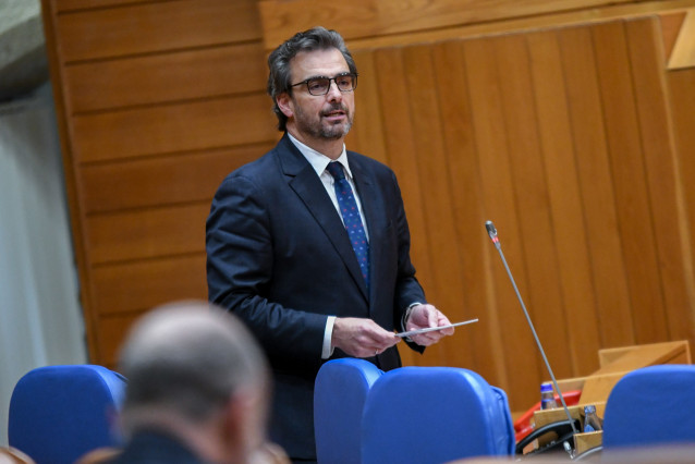 El conselleiro de Presidencia e Xustiza, Diego Calvo