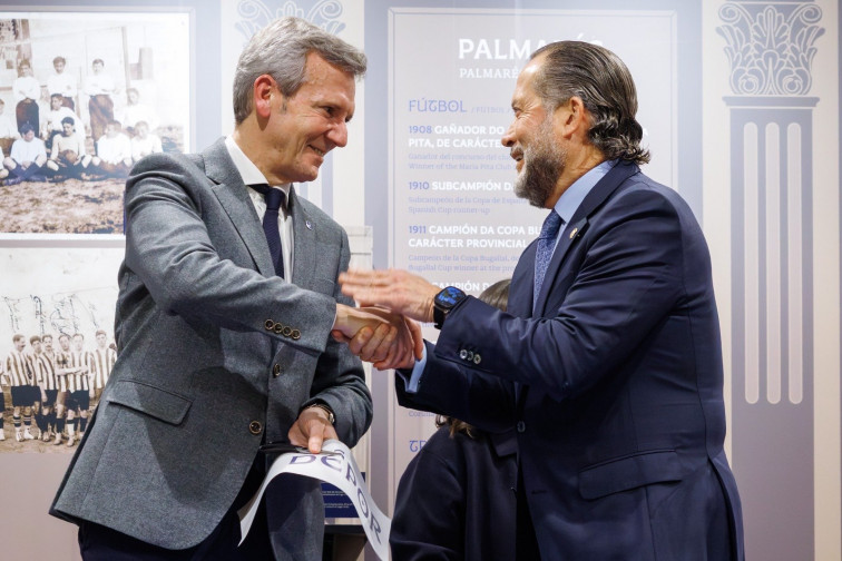 Lendoiro e Inés Rey, ausentes en estreno del museo del Dépor en Riazor; Rueda coprotagonista