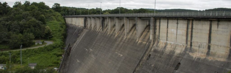 La Confederación Hidrográfica niega falta de personal en la presa de Vilasouto y CSIF denuncia un cálculo 