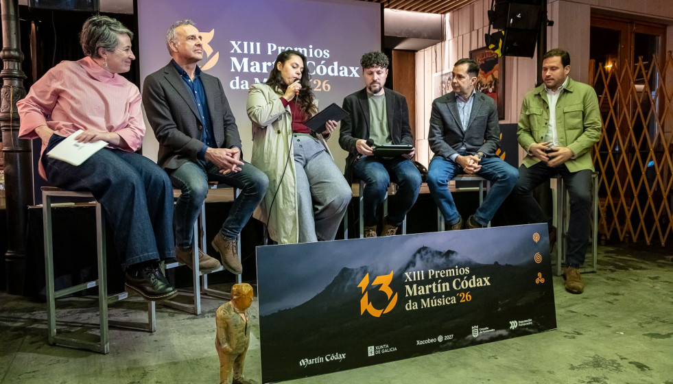 Presentación de los 13 Premios Martín Códax de la Música.