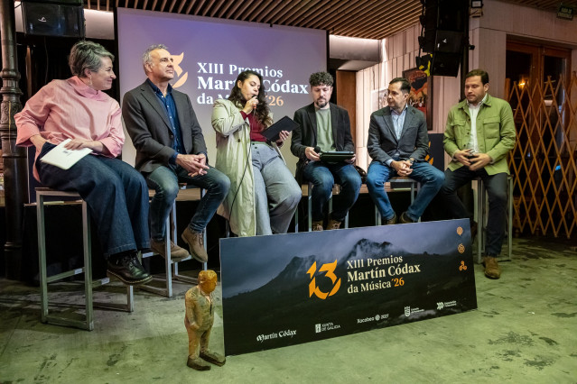 Presentación de los 13 Premios Martín Códax de la Música.