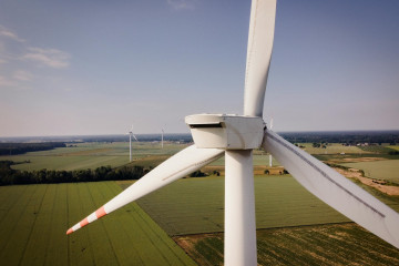 Archivo - Aerogenerador