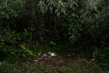 Archivo - Finca donde fue hallada la maleta, en cuyo interior estaba el cadáver de María del Carmen B.D. Su pareja, Jose Manuel D.G., alias 'O Chioleiro', fue detenido por estos hechos