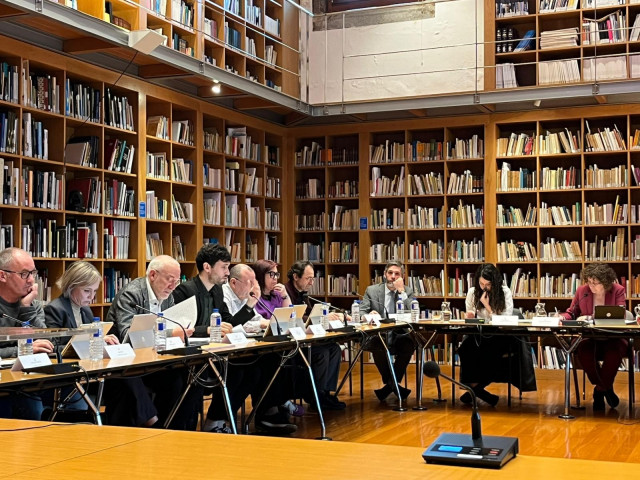 Pleno municipal de Santiago de Compostela, a 26 de febrero de 2026.