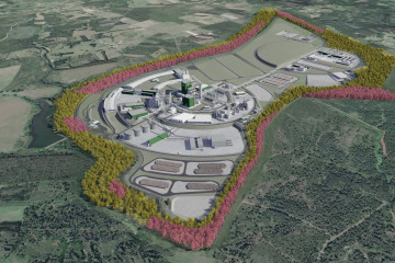 Archivo - Proyecto 'Gama', que planea Altri para Palas de Rei (Lugo).