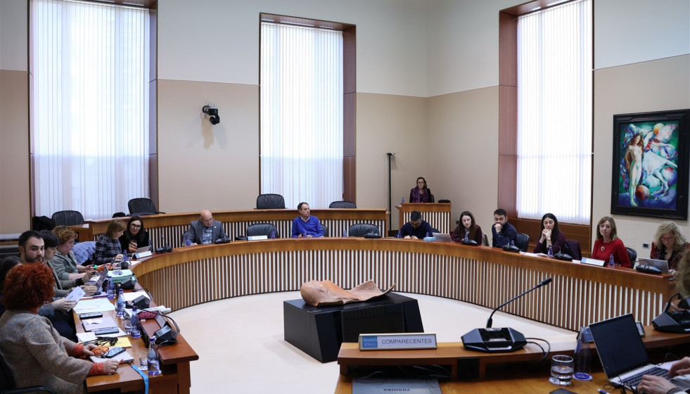 Comisión 5ª Sanidade en el Parlamento de Galicia.