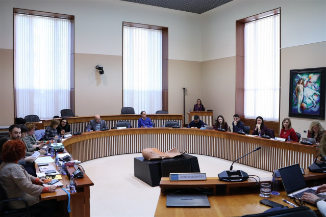 Comisión 5ª Sanidade en el Parlamento de Galicia.