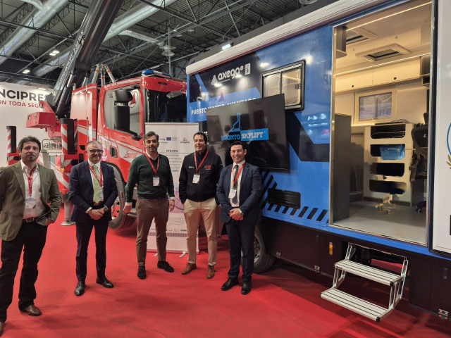 El nuevo Puesto de Mando Avanzado de la Xunta de Galicia