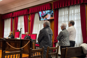 La Audiencia Provincial de Ourense acoge un juicio contra tres acusados de un delito de apropiación indebida