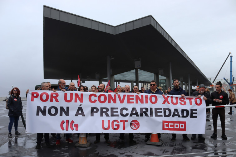 La huelga de buses en Pontevedra se difumina después de un acercamiento entre sindicatos y patronal