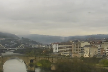 Calima en Ourense esta mañana